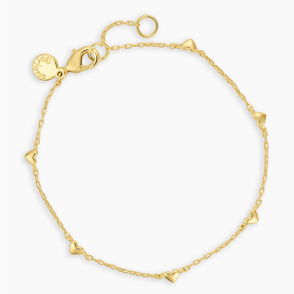 Gorjana armor heart bracelet